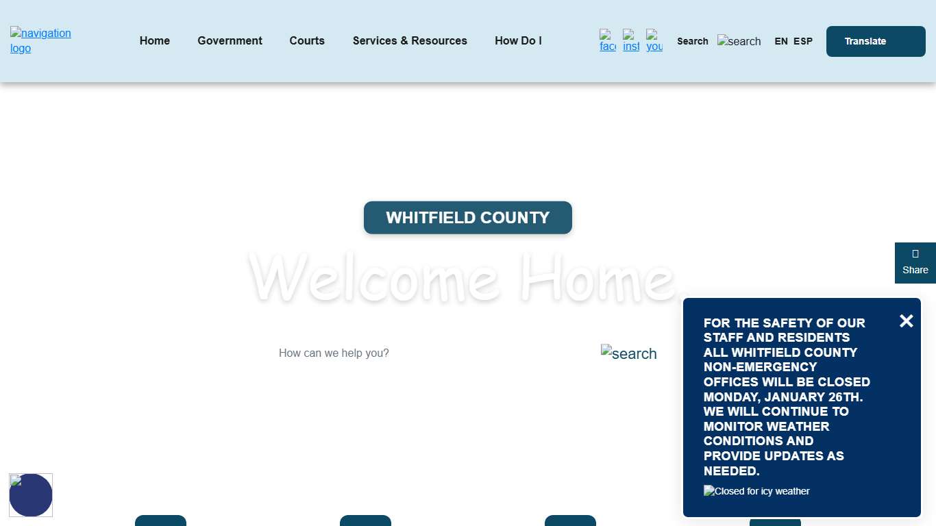 Welcome To Whitfield County, GA R2
